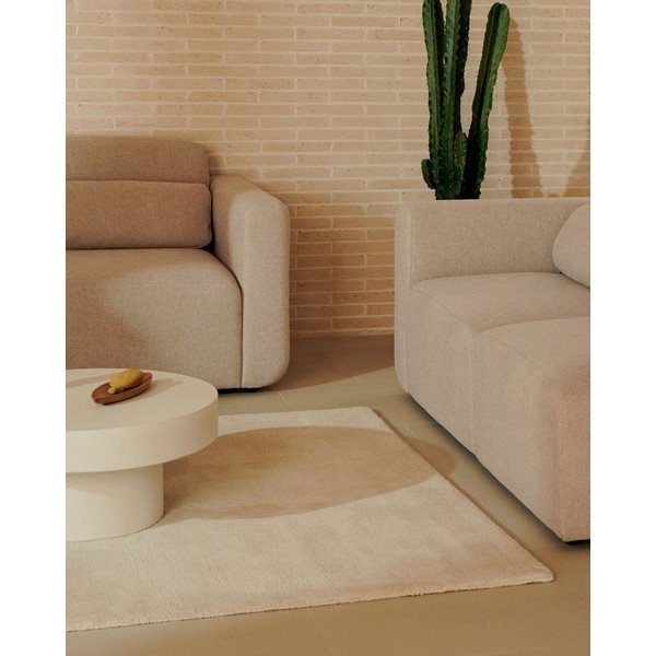 Kreem vaip 160x230 cm Empuries - Kave Home-image-1