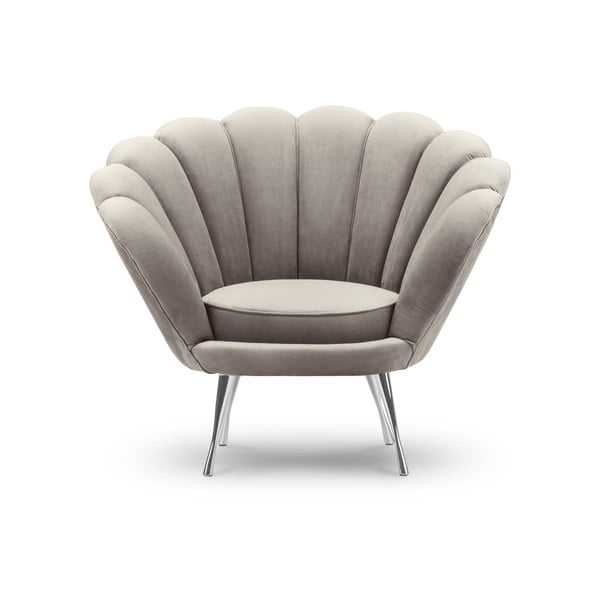 Beež sametist tugitool Varenne - Interieurs 86-image-3