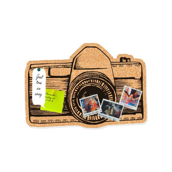 Korkist dekoratiivplaat Camera - Really Nice Things-image-1