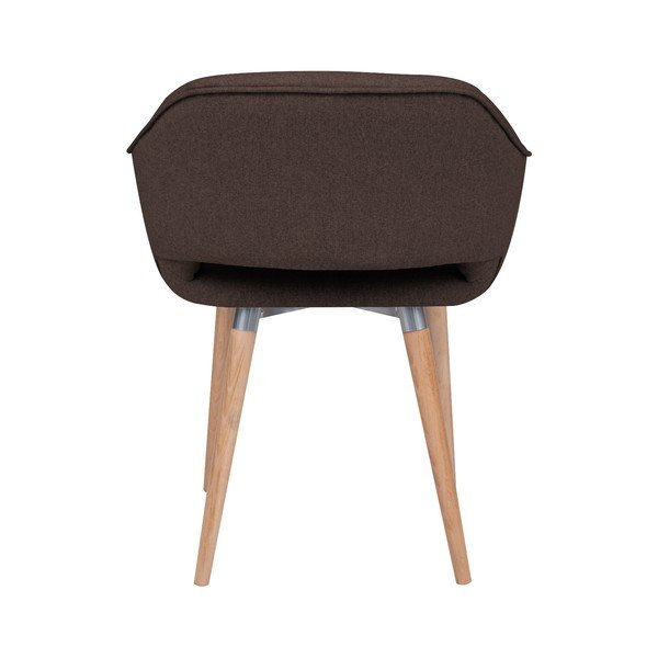 Hnědá jídelní židle Cosmopolitan Design Napoli-image-3