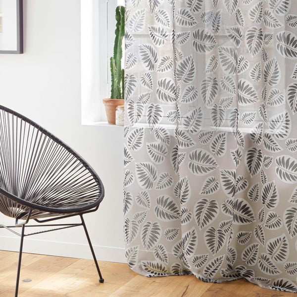Must-beež voile kardin 140x240 cm Alma - douceur d'intérieur-image-3