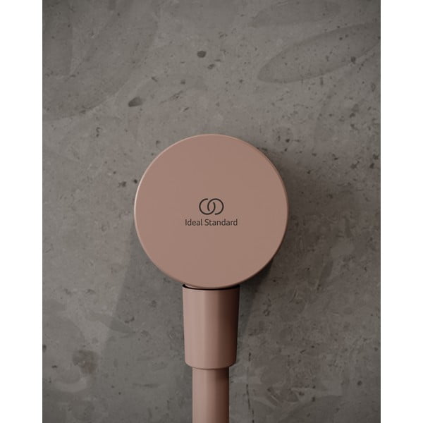 Heleroosa metallist dušiühendus IdealRain - Ideal Standard-image-1