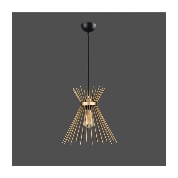 Metallist rippvalgusti kuldset värvi Izmir - Squid Lighting-image-1