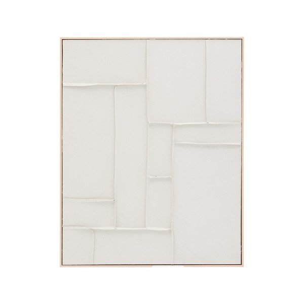 Käsitsi maalitud/3D maal raamiga/lõuendil 80x100 cm Klis - Kave Home