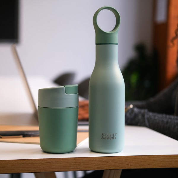 Mündivärvi roostevabast terasest reisipudel 500 ml Loop - Joseph Joseph-image-3