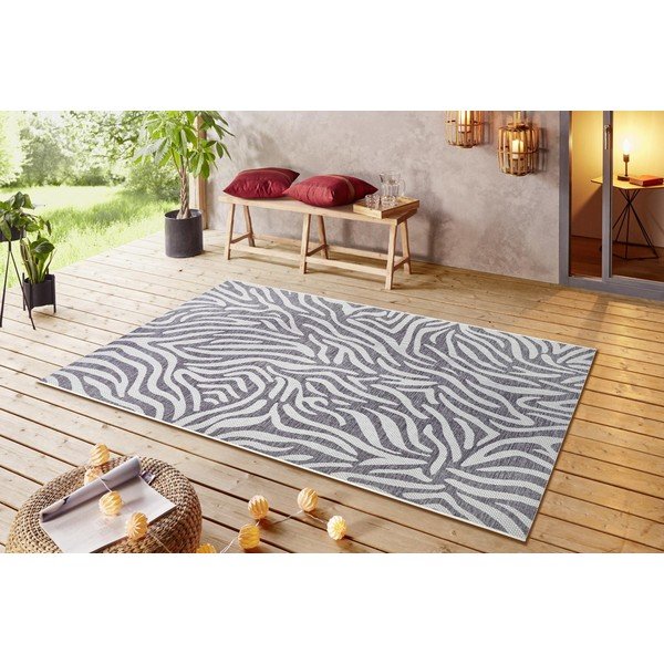 Hall ja beež õuevaip , 160 x 230 cm Cebra - NORTHRUGS-image-1