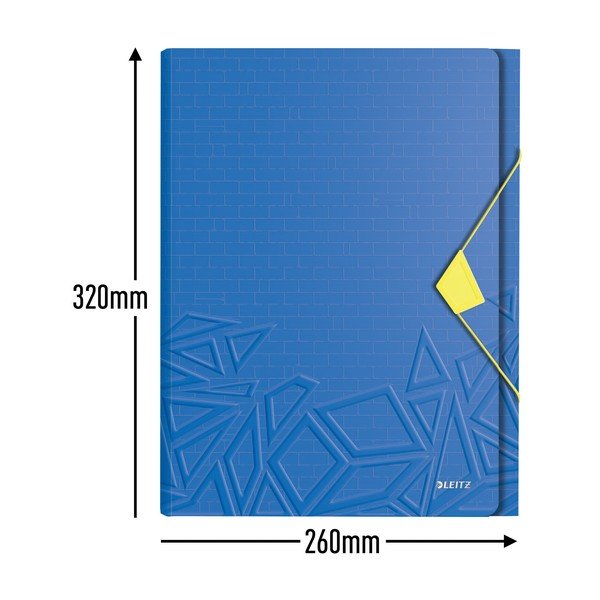 Modrá aktovka s přihrádkami Leitz-image-3