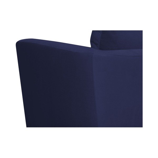 Námořnicky modré křeslo Mazzini Sofas Elena-image-3