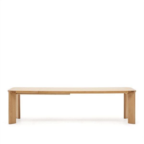 Pikendatav lisaplaadiga söögilaud 100x240 cm Jondal - Kave Home-image-2