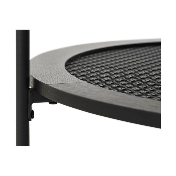 Must ümmargune kohvilaud ø 80 cm Pensacola - Unique Furniture-image-3