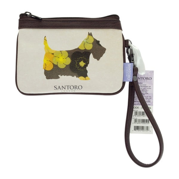 Oboustranná peněženka na mince Santoro London Scottie Dogs