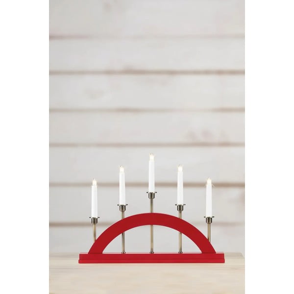 Punane jõulu valguskaunistus Bridge – Markslöjd-image-3