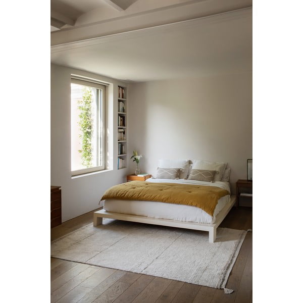 Kreem pestav käsitsi kootud puuvillane vaip 170x240 cm Bloom Natural - Lorena Canals-image-3