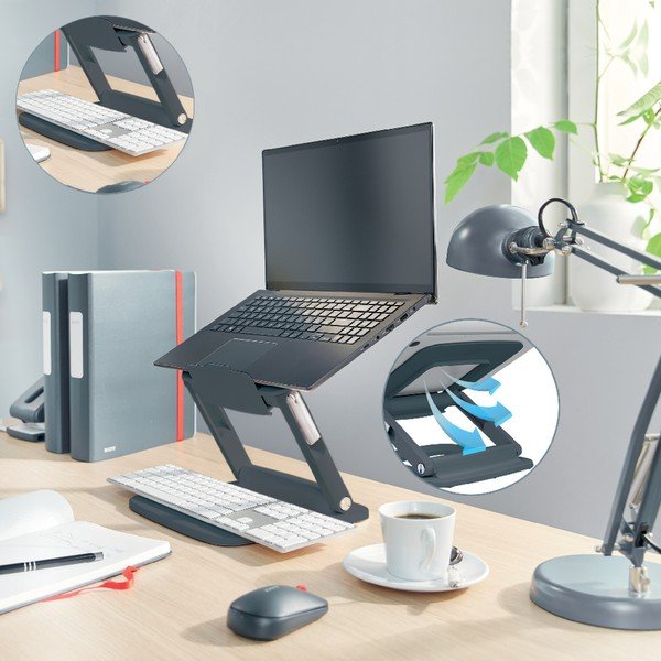 Reguleeritav sülearvuti stend Ergo – Leitz-image-1