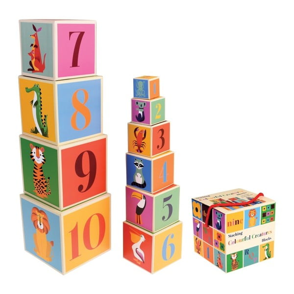 Dice Colourful Creatures - Rex London-image-2