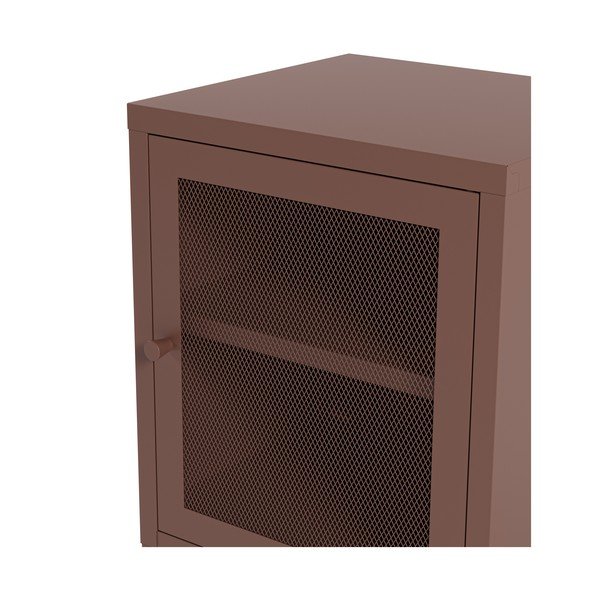 Burgundia värvi öökapp - Marckeric-image-4