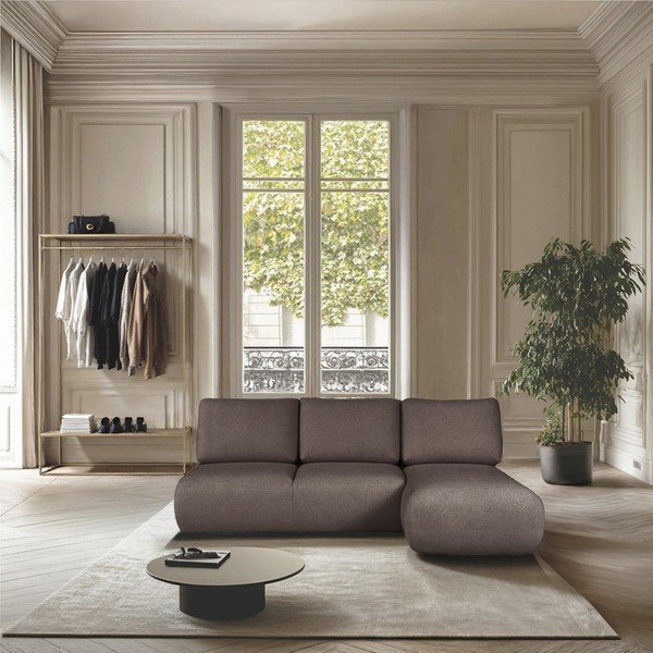 Pruun bukleekangast nurgadiivan (parem nurk) Mirel - Rodier-image-1