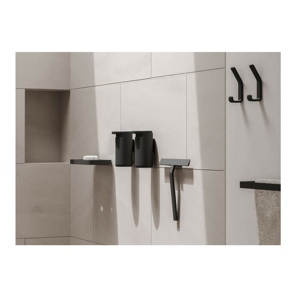 Must metallist seinale paigaldatav seebidosaator 200 ml Rim - Zone-image-1