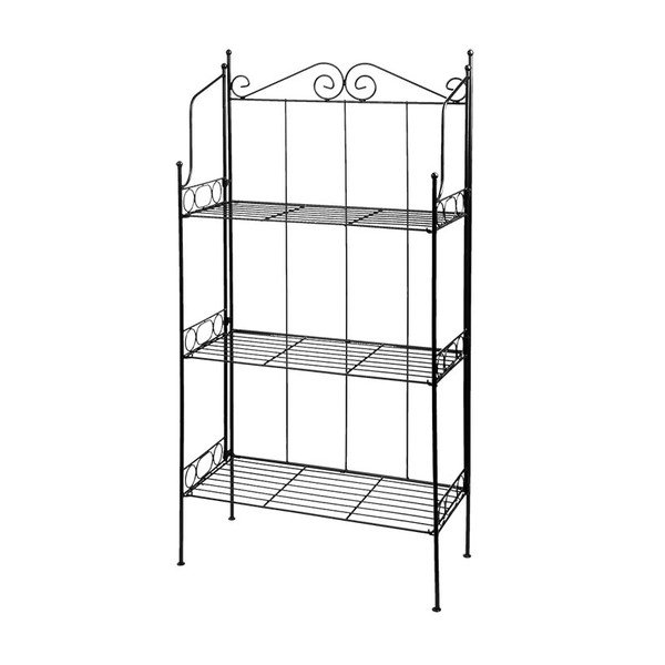 3-astmeline must metallist riiul - Esschert Design-image-4