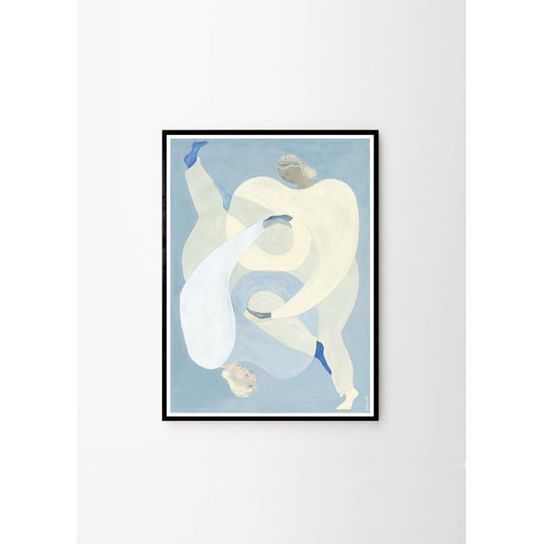 Plakat 50×70 cm Hold You - Blue – The Poster Club-image-3