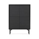 Must tammespoonist kapp 104,5x144x40 cm Lenon - Kave Home