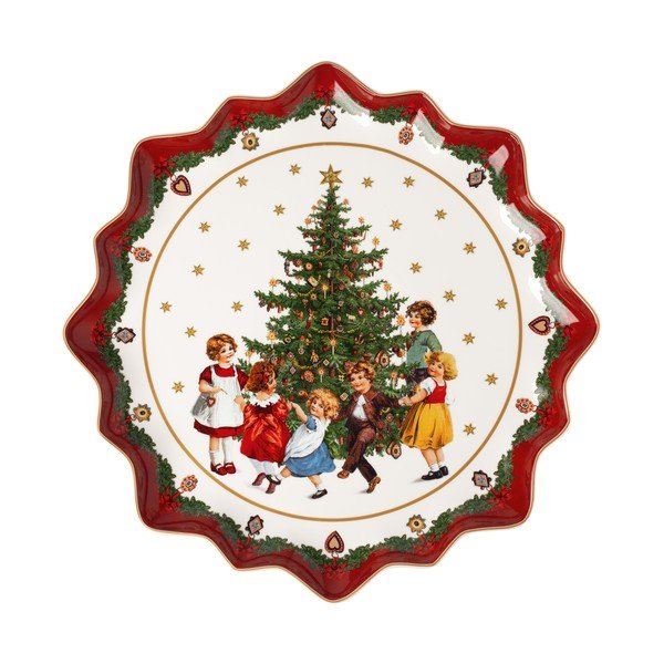 Jõulumotiiviga portselanist taldrik Villeroy & Boch, ø 39 cm - Villeroy&Boch