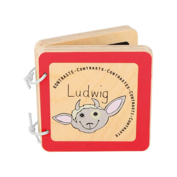 Laste puust raamat "Ludwig metskits" (Ludwig the Billy Goat) - Legler