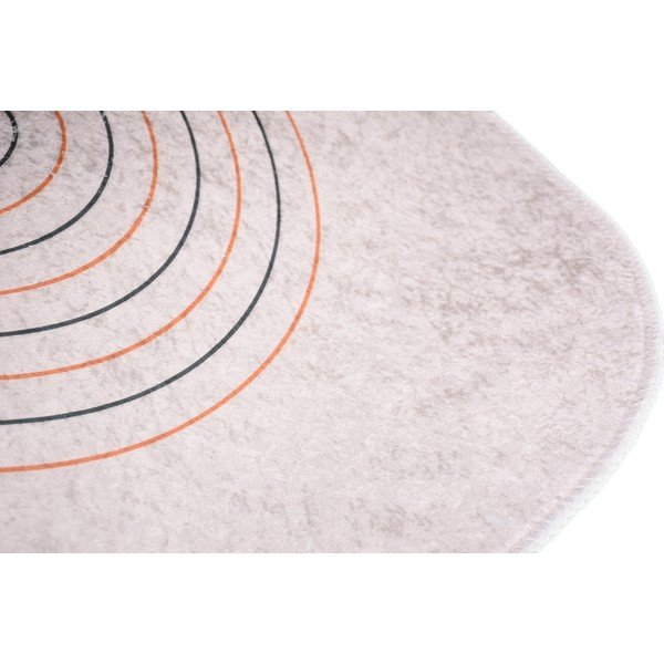 Kreem pestav vaip 80x120 cm Oval - Vitaus-image-2
