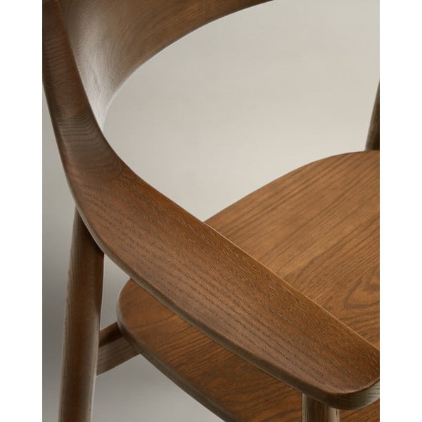 Pruunist tammepuidust söögitool Fondes - Kave Home-image-2