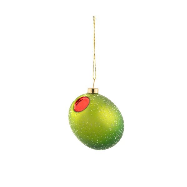 Klaasist jõuluehe, 7 cm Olive – Sass & Belle