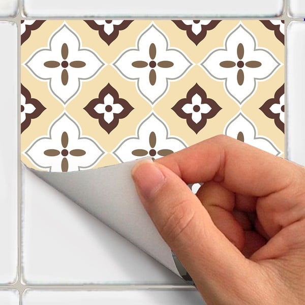 24 Kenjito seinakleebise komplekt, 15 x 15 cm - Ambiance-image-2