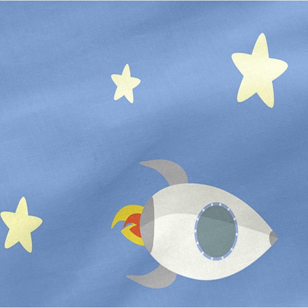 Beebi puuvillane lina, 120 x 60 cm Astronaut - Happynois-image-3