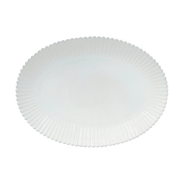 Valgest kivikeraamikast serveerimistaldrik 37x51 cm Pearl - Costa Nova