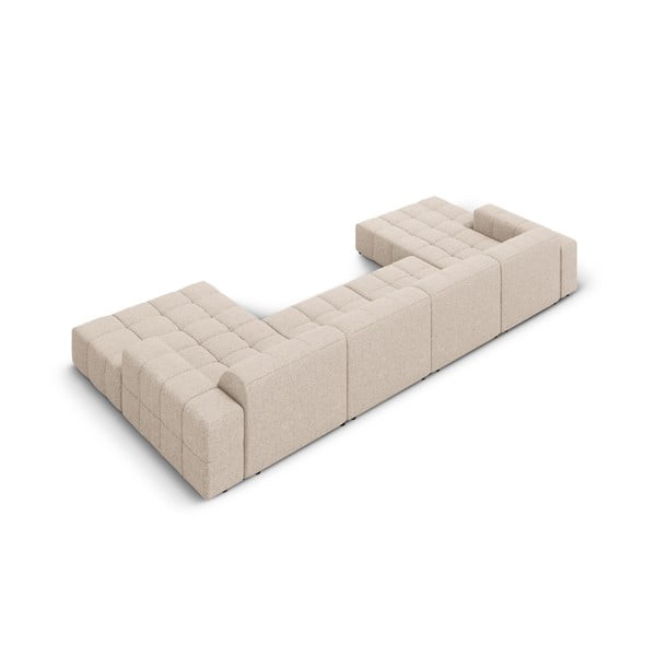 Beež nurgadiivan (U-kujuline) Chicago - Cosmopolitan Design-image-4