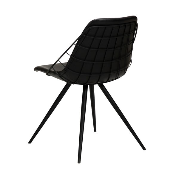 Mustast kunstnahast söögitool Sway - DAN-FORM Denmark-image-3