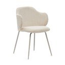 Beežist velvetist söögitoolid 2tk komplektis Yunia - Kave Home