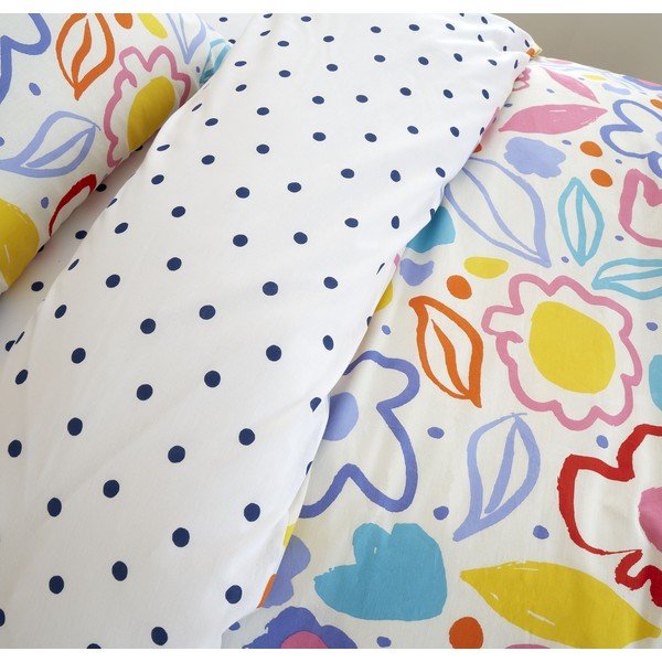 Puuvillane beebivoodipesu 200x135 cm Blomme Floral - Pineapple Elephant-image-3