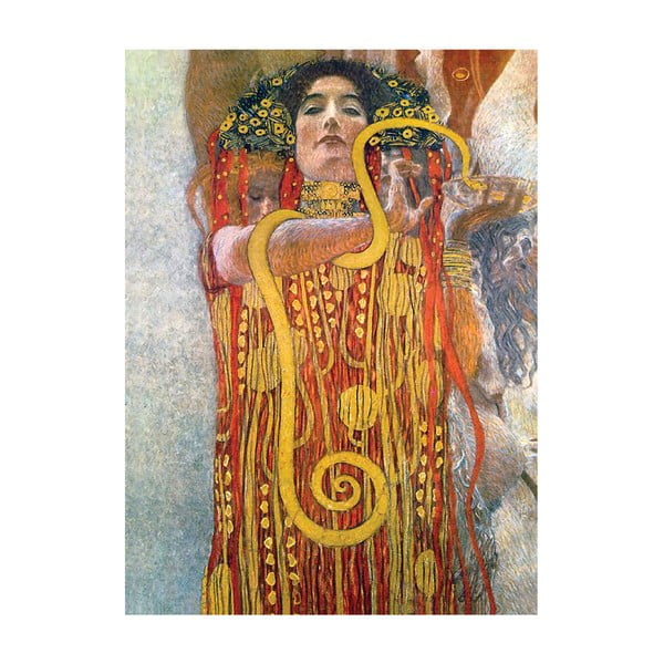 Gustav Klimt - obraz Hygeia, 60x80 xm