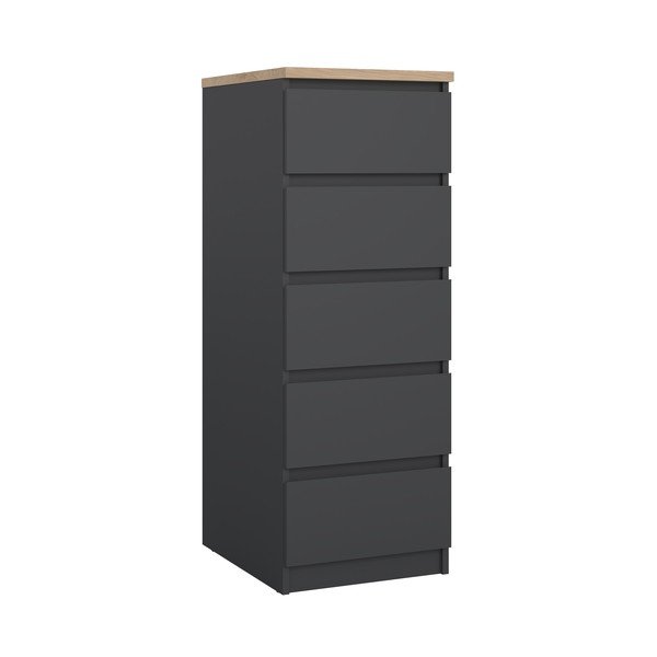 Tumehall kummut 40x111x50 cm Naia - Tvilum