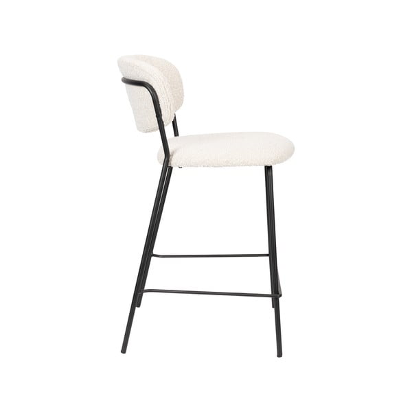 Valge baaritooli 2 tk 89 cm komplektis Jolien - White Label-image-3