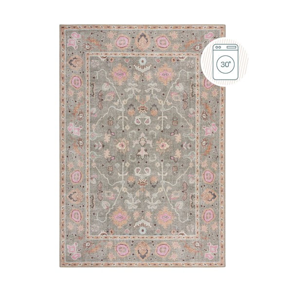 Heleroheline pestav vaip 152x230 cm Una Floral - Flair Rugs