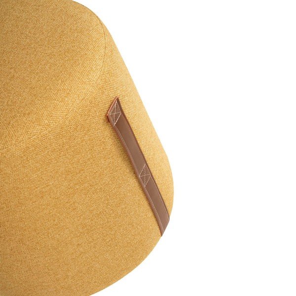 Kollane pouf Martin - sømcasa-image-2