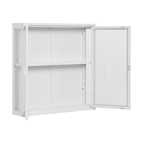 Valge metallist rippkapp 80x80 cm Brisbane - House Nordic-image-2