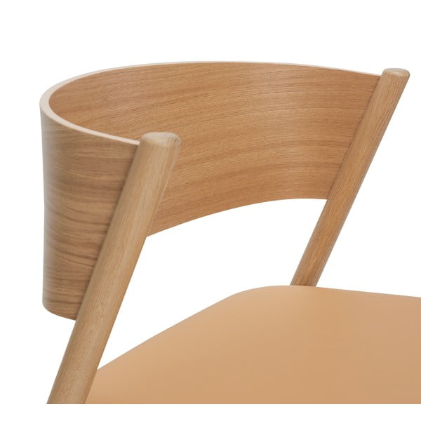 Helepruun tugitool Oblique - Hübsch-image-4