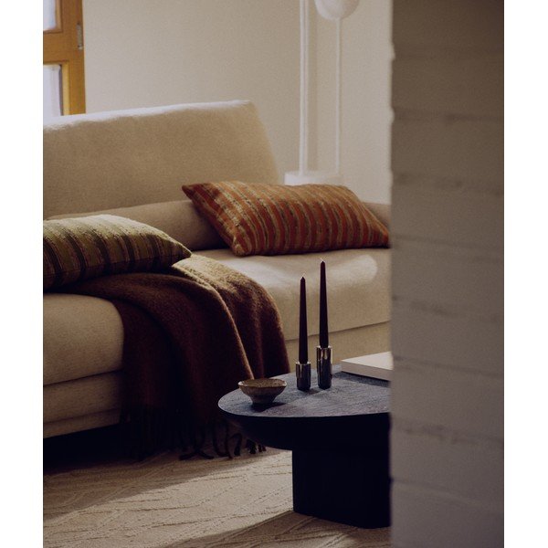 Must kohvilaud täispuidust akaatsiapuust 70x140 cm Ovak - Kave Home-image-2