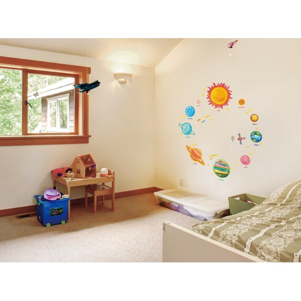 Päikesesüsteemi planeedid seinakleebiste komplekt - Ambiance-image-4