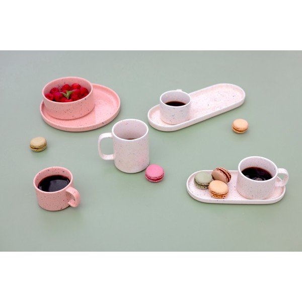 Beež portselantaldrik ø 25 cm Fika - ONA-image-4