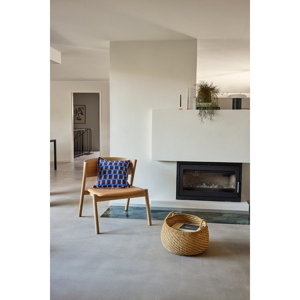 Helepruun tugitool Oblique - Hübsch-image-1