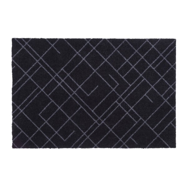 Černošedá rohožka tica copenhagen Lines, 60 x 90 cm