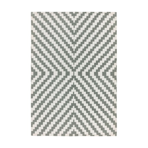 Šedo-bílý koberec Asiatic Carpets Geo, 120 x 170 cm